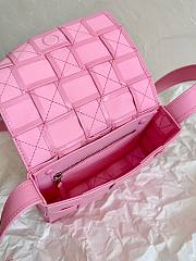 Bottega Veneta Pink Small Cassette Bag - 5