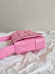 Bottega Veneta Pink Small Cassette Bag - 6