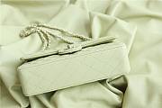 Chanel 22C Small Quilted Classic Flap Mint Green Caviar Gold Hardware Bag - 5