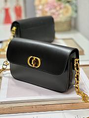 Dior 30 Montaigne Avenue Black Leather Bag - 2