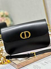 Dior 30 Montaigne Avenue Black Leather Bag - 5