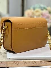 Dior 30 Montaigne Avenue Brown Leather Bag - 3