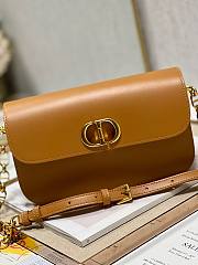 Dior 30 Montaigne Avenue Brown Leather Bag - 6