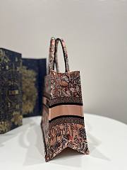 Dior Medium Book Tote Power Jardin MagiqueEmbroidery Bag - 2