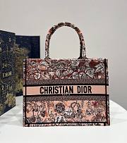 Dior Medium Book Tote Power Jardin MagiqueEmbroidery Bag - 1