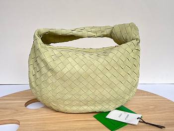 Bottega Veneta Small Ladies Jodie Hobo Green Suede Bag