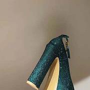 Valentino Garavani Green Tan-Go Pump with Crystals 155mm Heels - 4