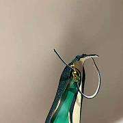 Valentino Garavani Green Tan-Go Pump with Crystals 155mm Heels - 3