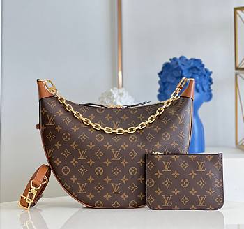 Louis Vuitton Loop Hobo GM Size M46311 Monogram Reverse Bag