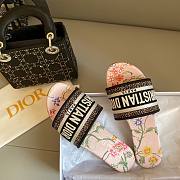 Dior Dway pink slippers 02 - 5