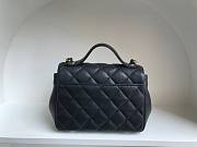 Chanel Business Affinity Black Caviar Leather Bag - 6