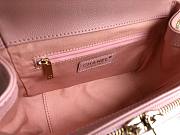 Chanel Business Affinity Pink Caviar Leather Bag - 3