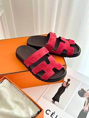 Hermes Chypre red sandal - 6