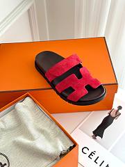 Hermes Chypre red sandal - 2