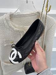 Chanel CC Ballerinas black shoes  - 4