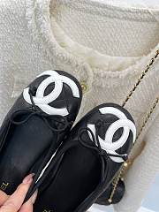 Chanel CC Ballerinas black shoes  - 5