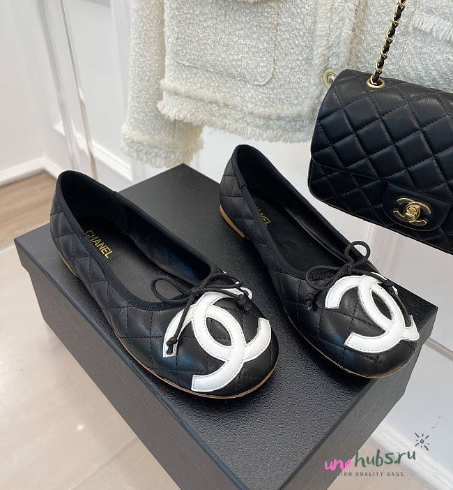 Chanel CC Ballerinas black shoes  - 1