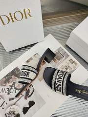 Dior black sandal heels - 3