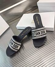 Dior black sandal heels - 1