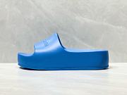 Balenciaga Chunky blue slide sandal - 5