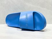 Balenciaga Chunky blue slide sandal - 4