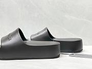 Balenciaga Chunky black slide sandal - 5