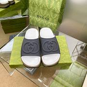 Gucci black/ white flatforms - 5