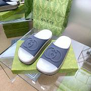 Gucci black/ white flatforms - 3