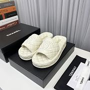 Chanel white mules slippers  - 1