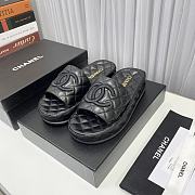 Chanel black mules slippers - 1