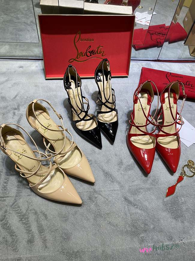 Christian Louboutin Crossfliketa 100mm Heels  - 1