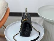 Chanel Coco Handle Black Large Caviar Bag - 6