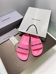 Balenciaga pink slippers  - 4