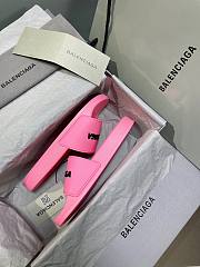 Balenciaga pink slippers  - 5