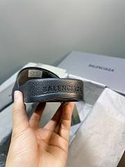 Balenciaga black/white slippers - 2