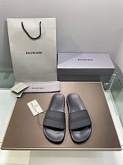 Balenciaga black slippers - 3