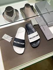 Balenciaga 2 tones black white slippers - 6