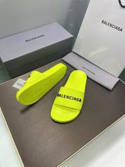 Balenciaga neon slippers - 5