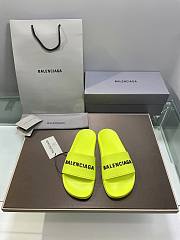 Balenciaga neon slippers - 4