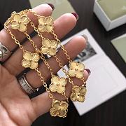 VCA gold vintage motifs necklace  - 5