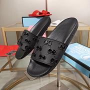 Gucci GG rubber slippers  - 3