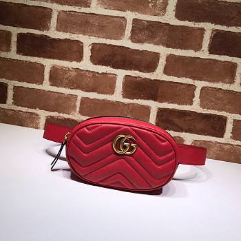 Gucci marmont mini belt bag
