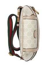 GUCCI Beige Interlocking G Belt Bag - 2