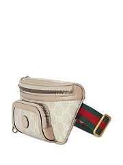 GUCCI Beige Interlocking G Belt Bag - 6