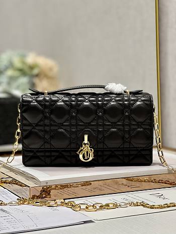 Dior Mini Miss Dior Black Lambskin Bag 