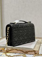 Dior Mini Miss Dior Black Lambskin Bag  - 6