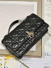 Dior Mini Miss Dior Black Lambskin Bag  - 4