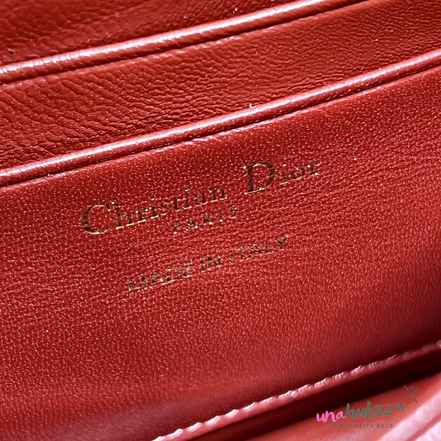 Dior Mini Miss Dior Red Patent Bag - unahubs.ru