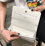 Chanel Quilted 19 Wallet on Chain WOC White 2019 - 4