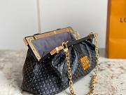 Louis Vuitton 2023 Monogram S Lock Black Clutch M46544 - 5